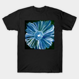 Floral acrylic paint pour - Abstract T-Shirt